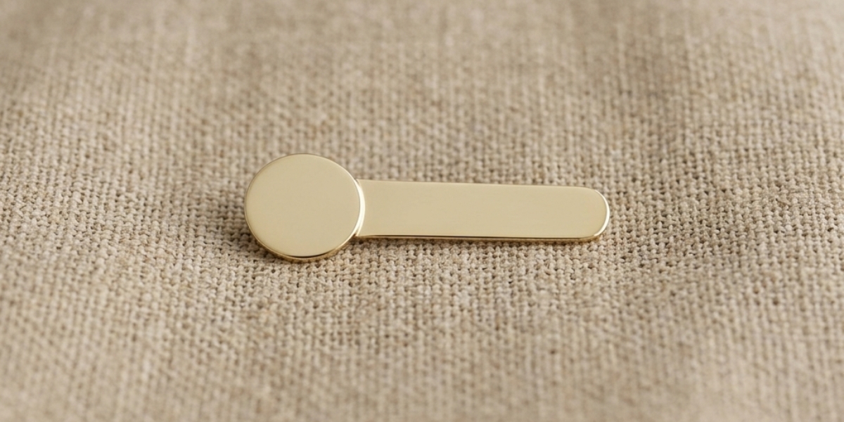 Imperdible de bateig en or 18k - Zapata Joyeros Barcelona